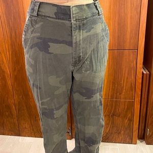 Hollister camo jogger pants